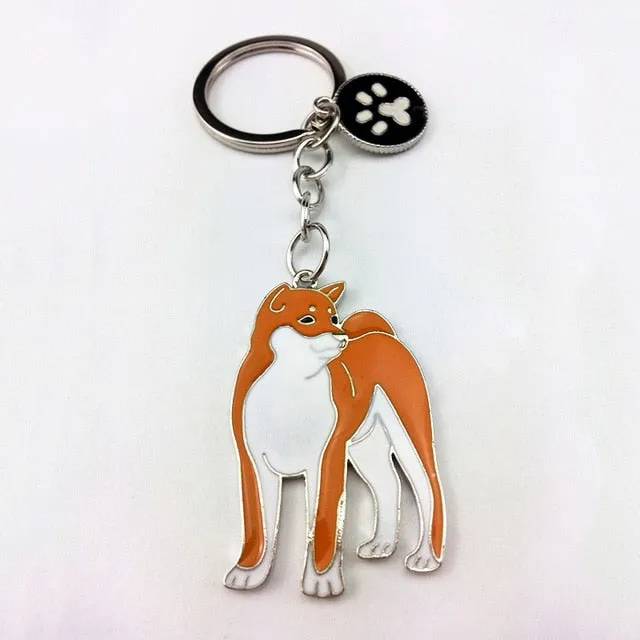 Akita keychains (2pcs pack)