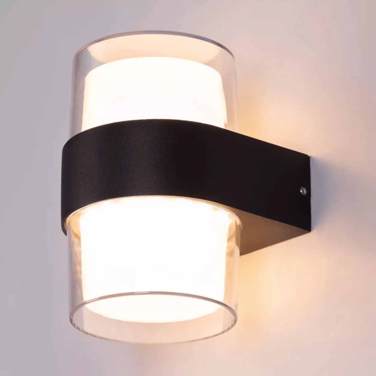 ANKUR SABLE UP/DOWN INDOOR/OUTDOOR ACRYLIC WALL LIGHT