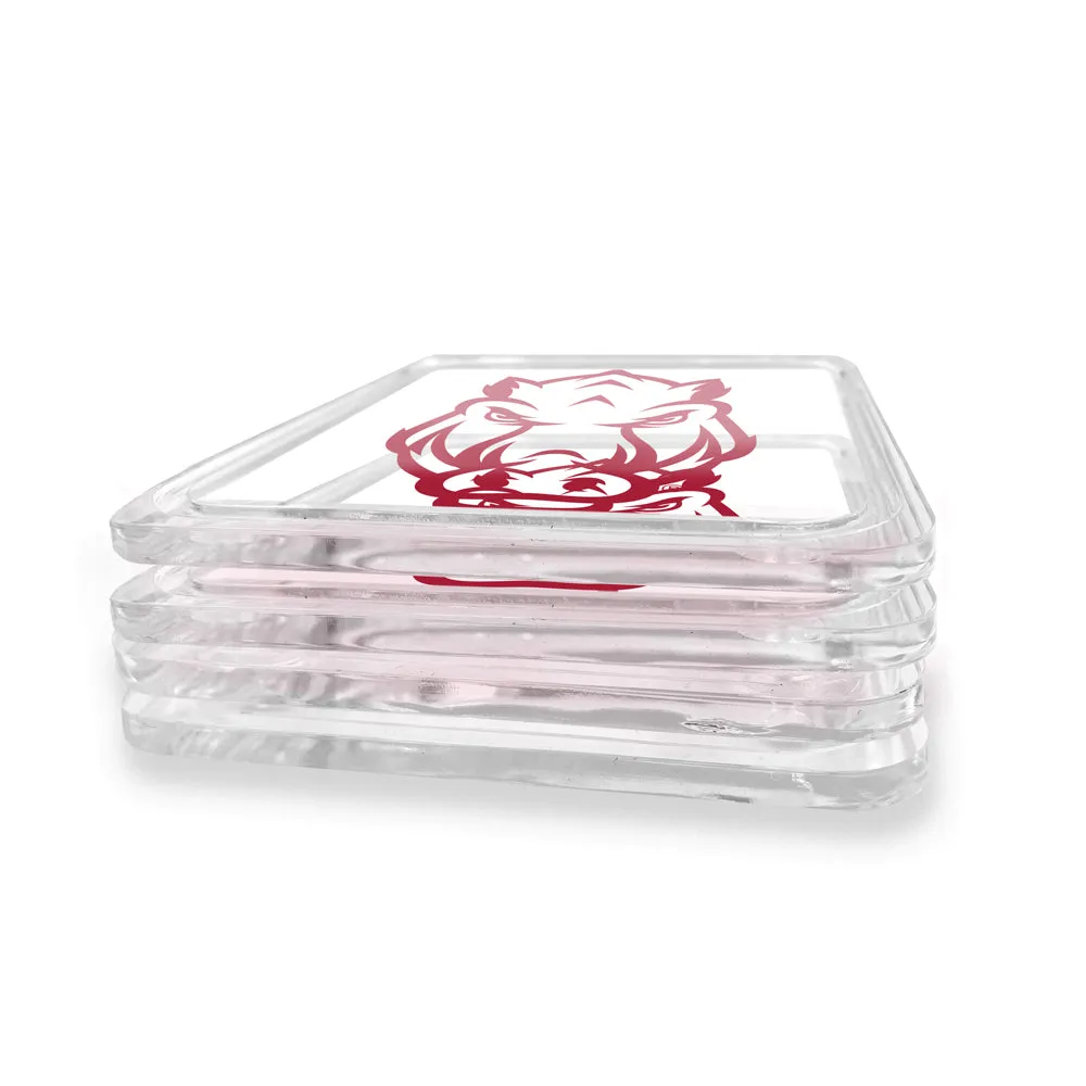 Arkansas Razorbacks - Arkansas Secondary Mark Drink Coaster