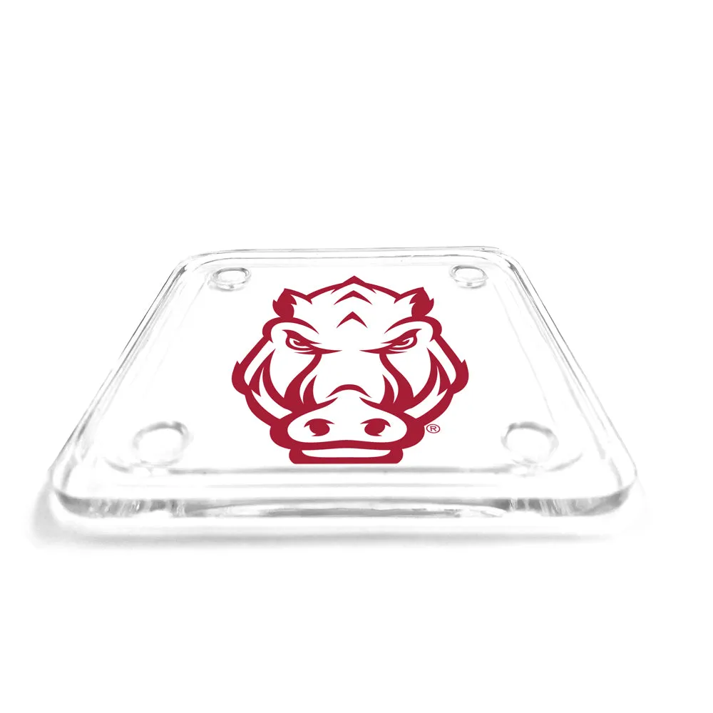 Arkansas Razorbacks - Arkansas Secondary Mark Drink Coaster