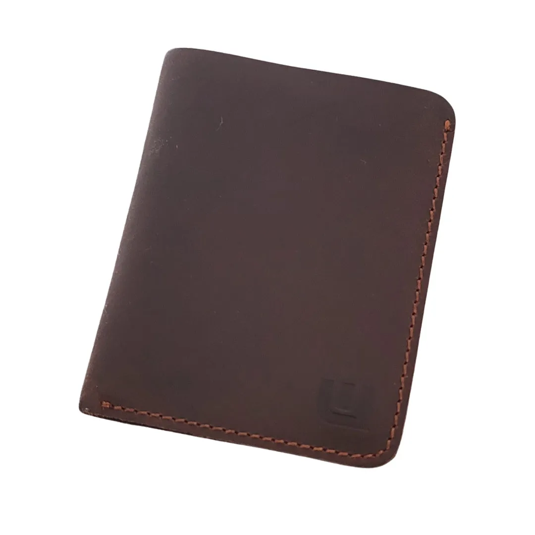 Bifold Wallet in Crazy Horse Leather - CW2