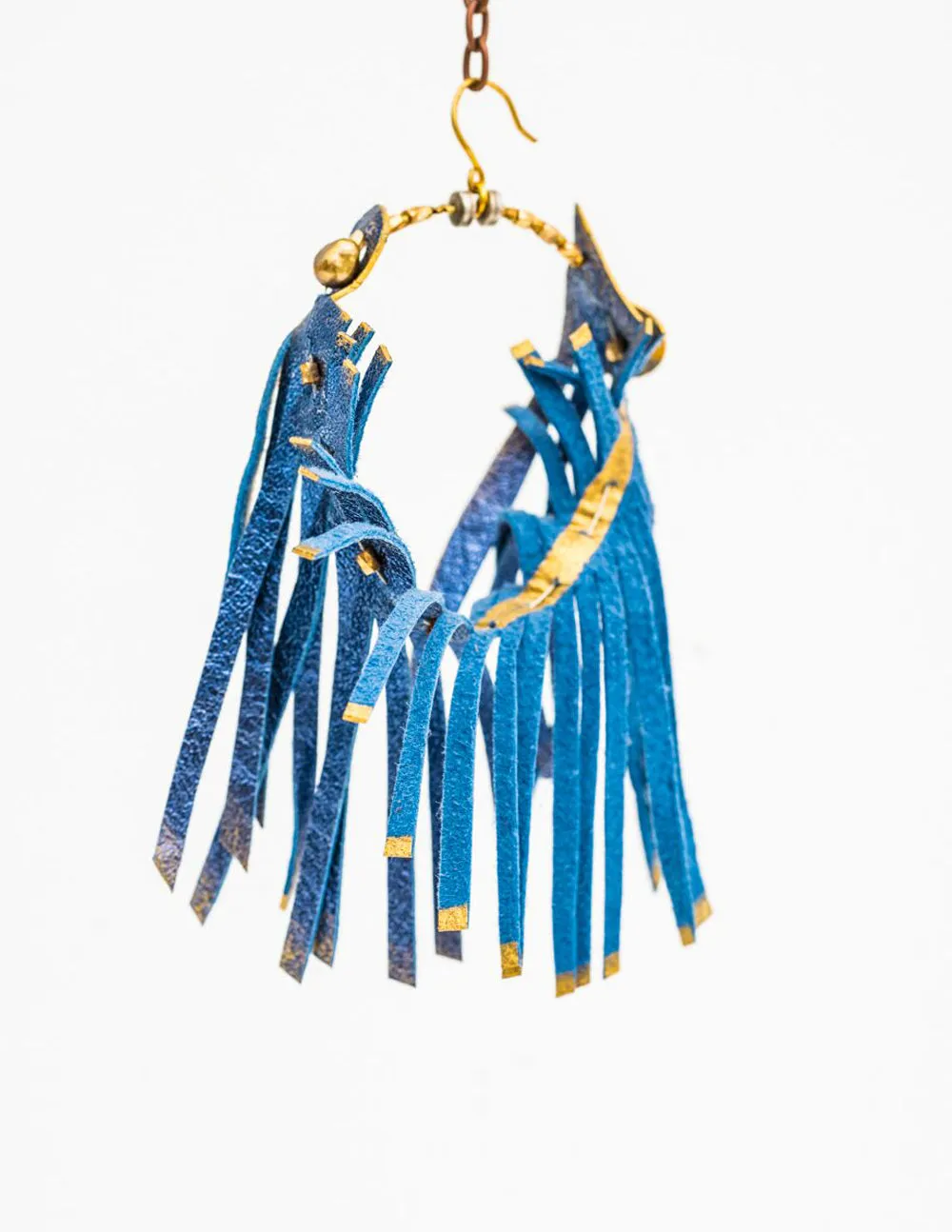 Blue Bird earring