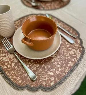 Botanic Amber Cutout Vinyl Placemat