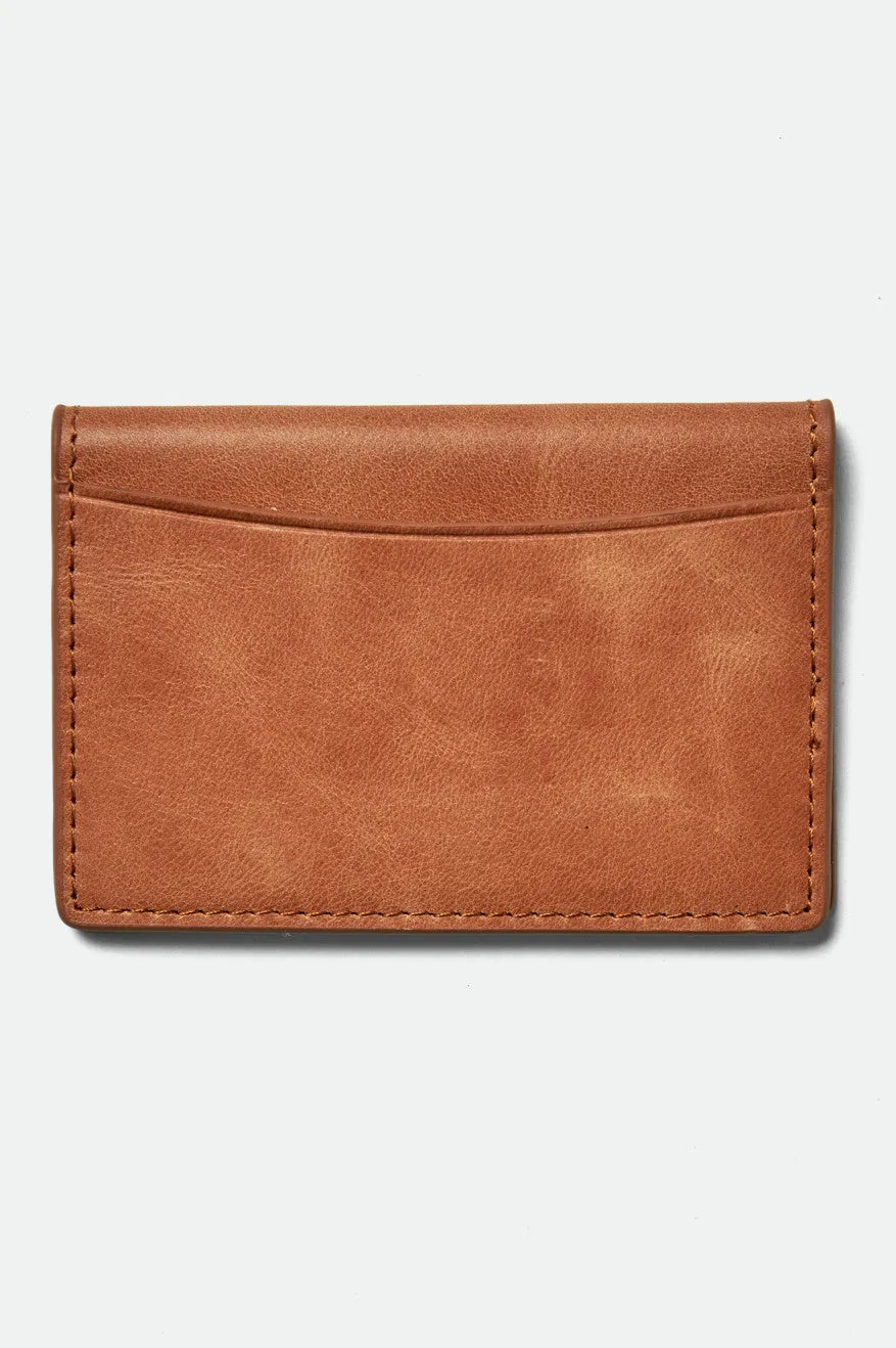 Brixton x Thread Wallet - Cream/Joe Blue