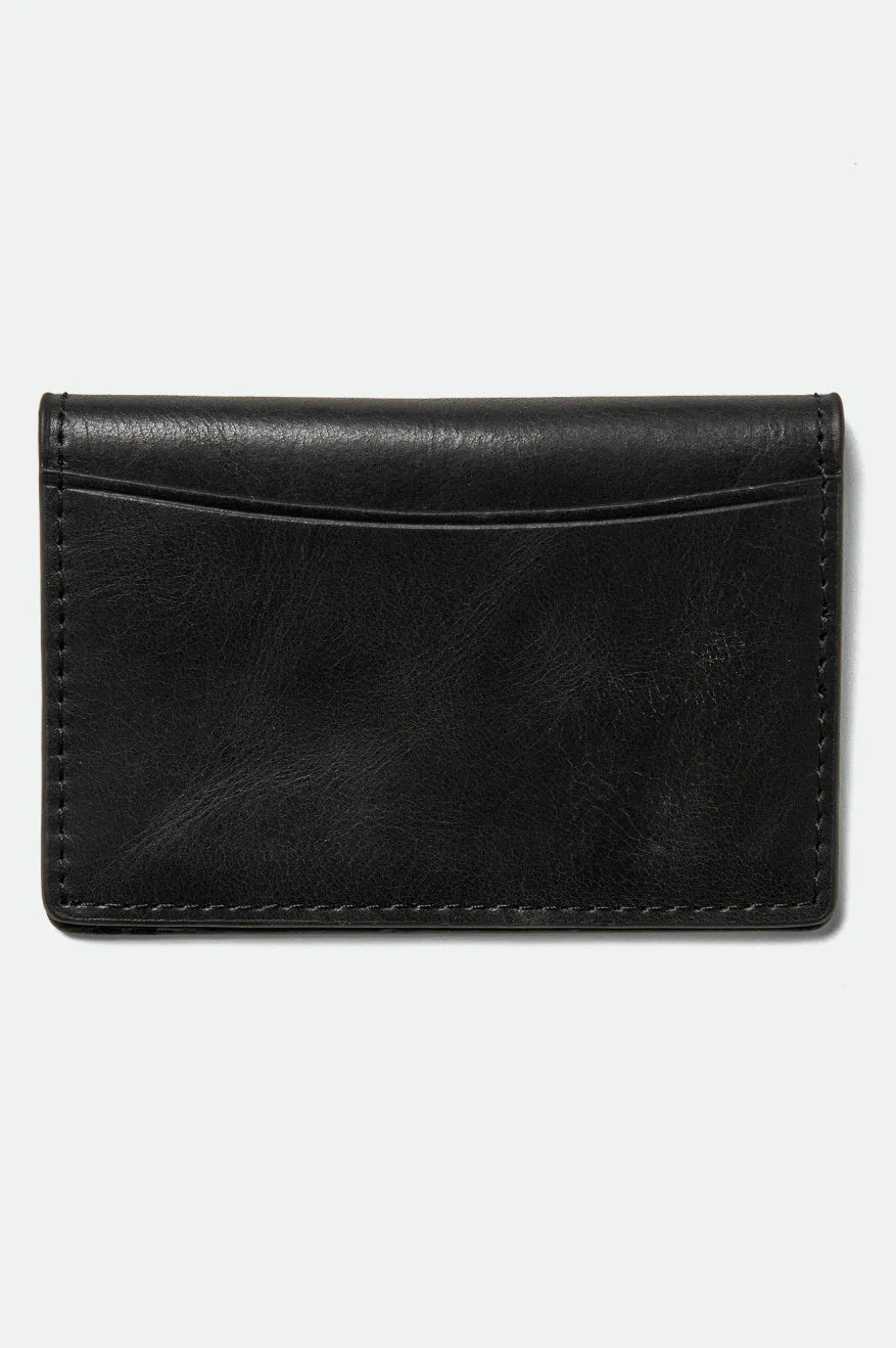 Brixton x Thread Wallet - Grey/Black