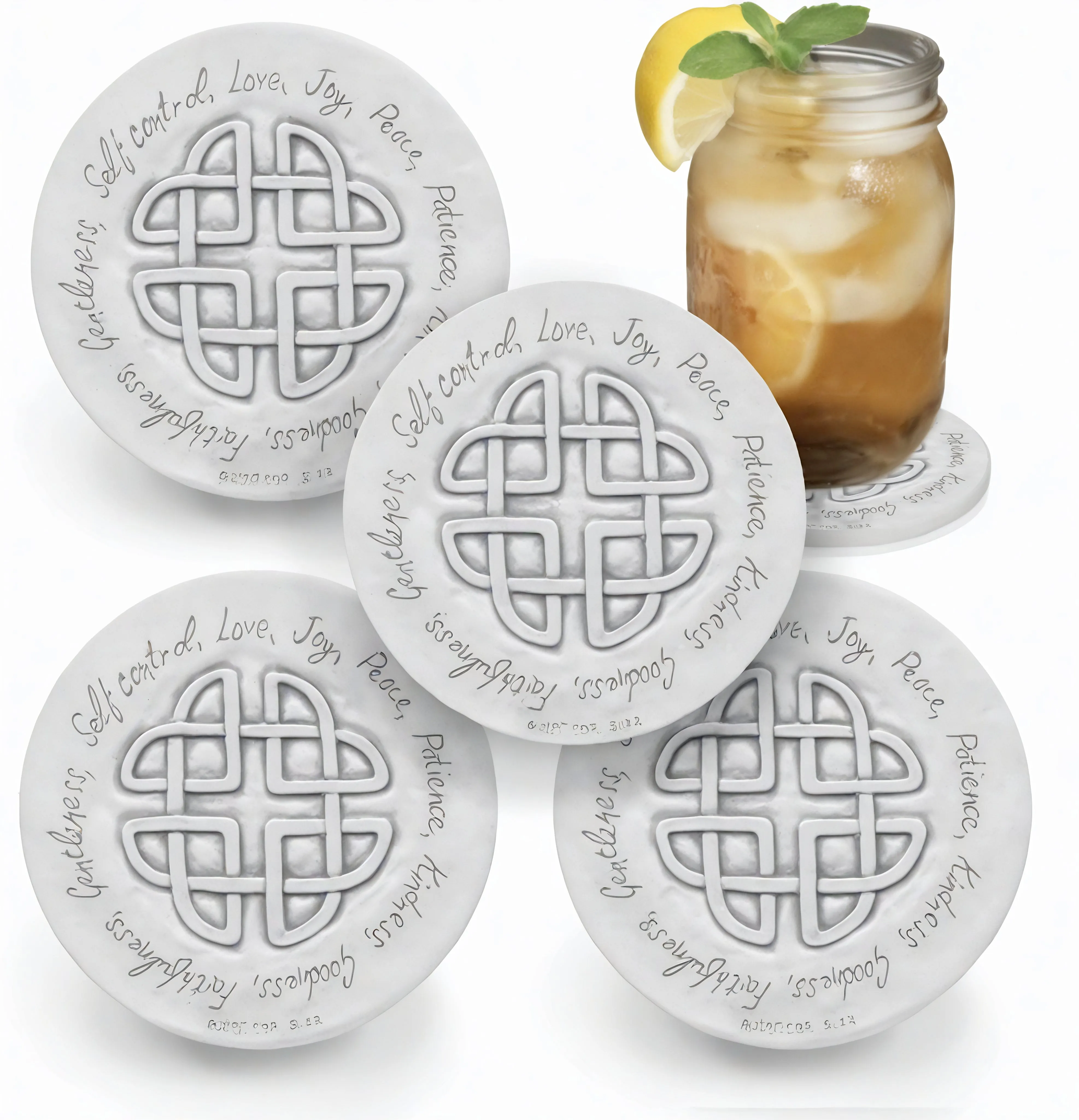 Celtic Fruit Drink Coasters