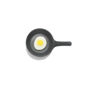 Chopstick Holder - Pan and Egg