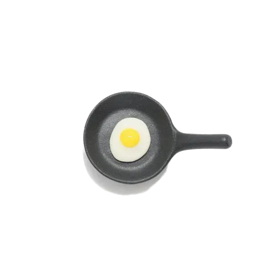 Chopstick Holder - Pan and Egg