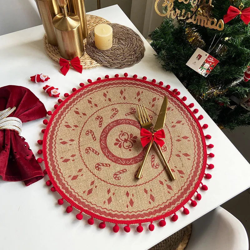 Christmas Woven Vintage Placemats