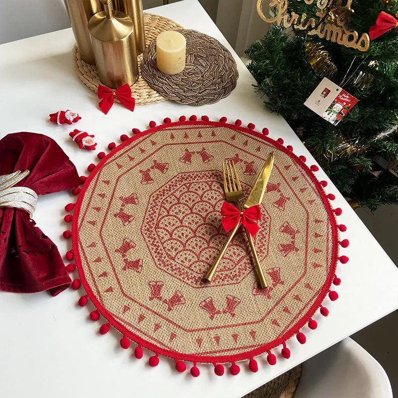 Christmas Woven Vintage Placemats