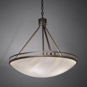 Compass 9924-36-SFM Indoor/Outdoor Semi Flush Mount Pendant By Ultralights Lighting