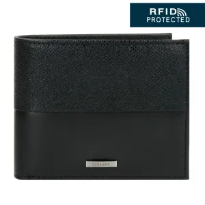 Crossing Infinite Bi-Fold Leather Wallet [12 Card Slots] RFID