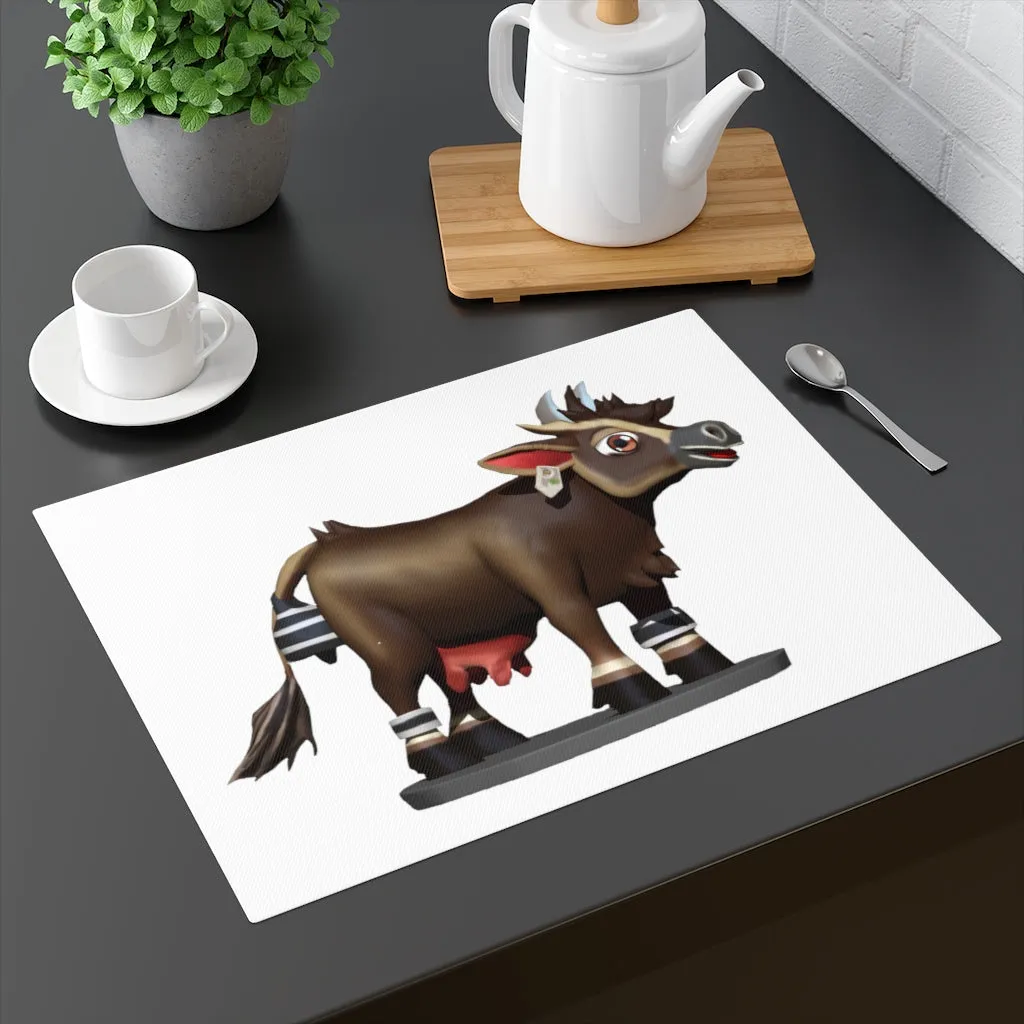 Dark Brown Cow Placemat