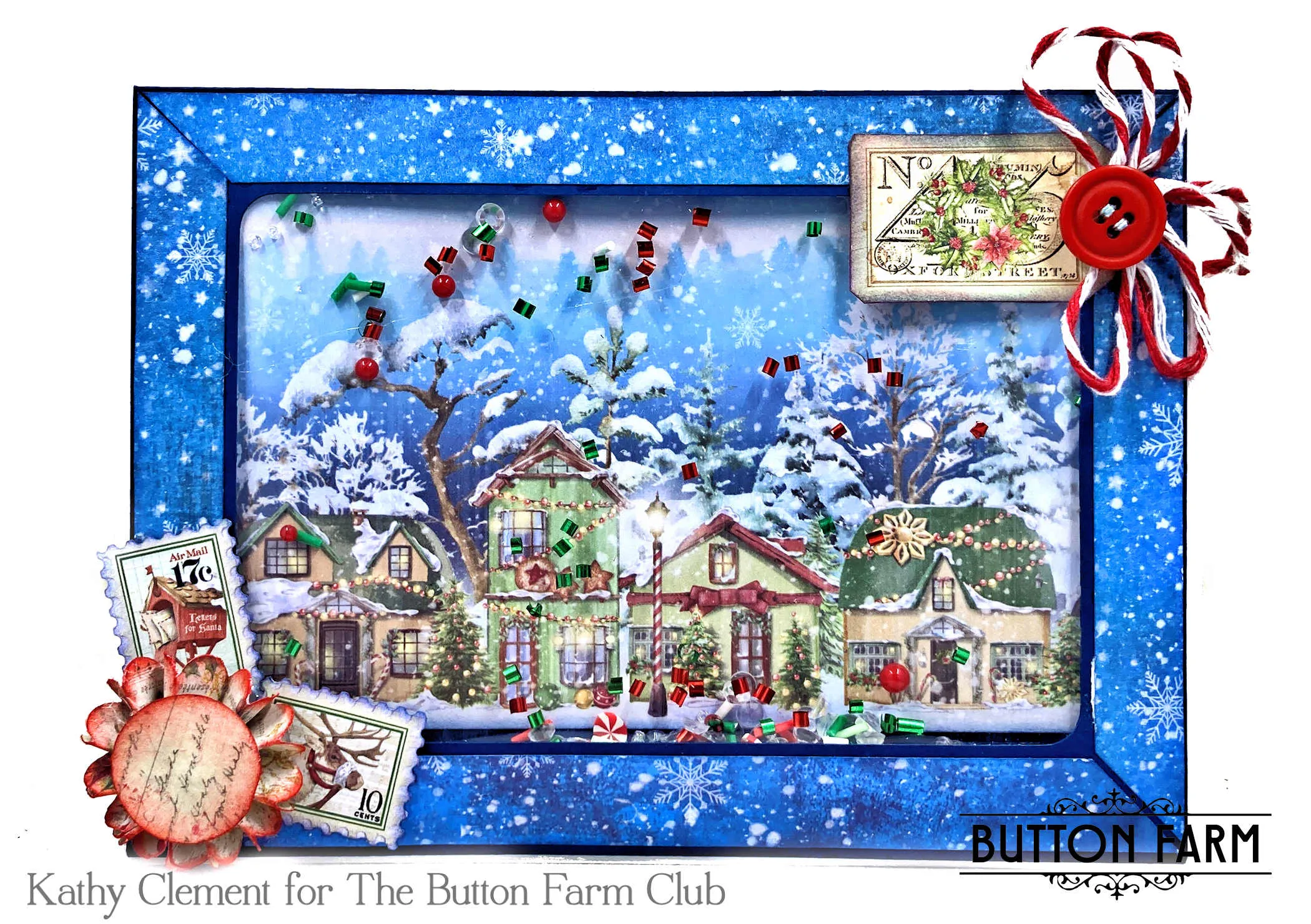 Dear Santa Card Kit by Kathy Clement