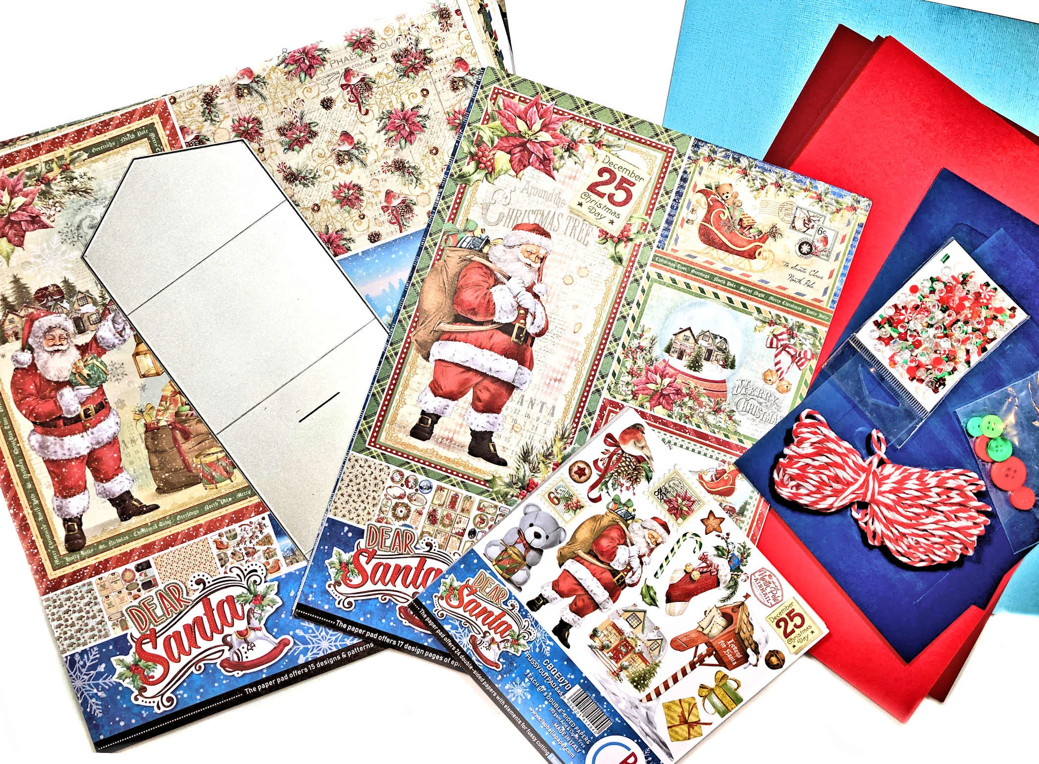 Dear Santa Card Kit by Kathy Clement