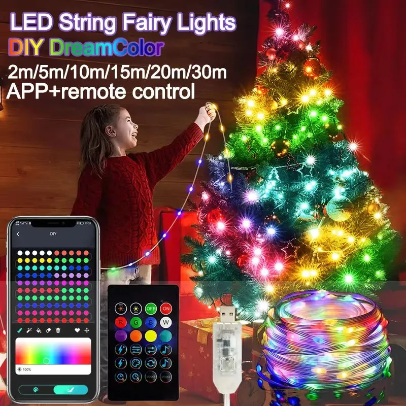 Dreamcolor Christmas Bluetooth Lights