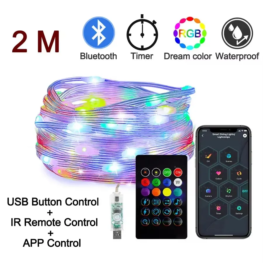 Dreamcolor Christmas Bluetooth Lights