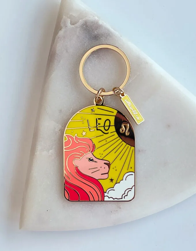 Enamel Key Chain Zodiac