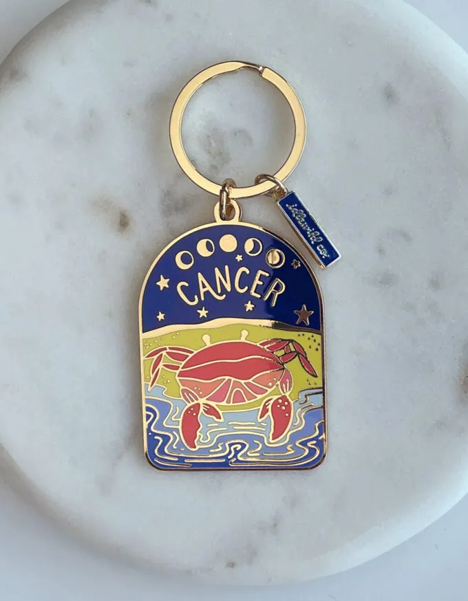 Enamel Key Chain Zodiac