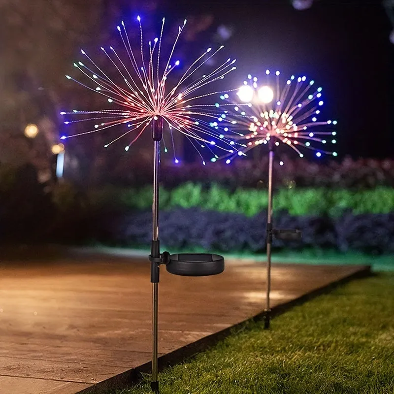 Enhance Your Outdoor Decor with Solar Garden Firework Lights