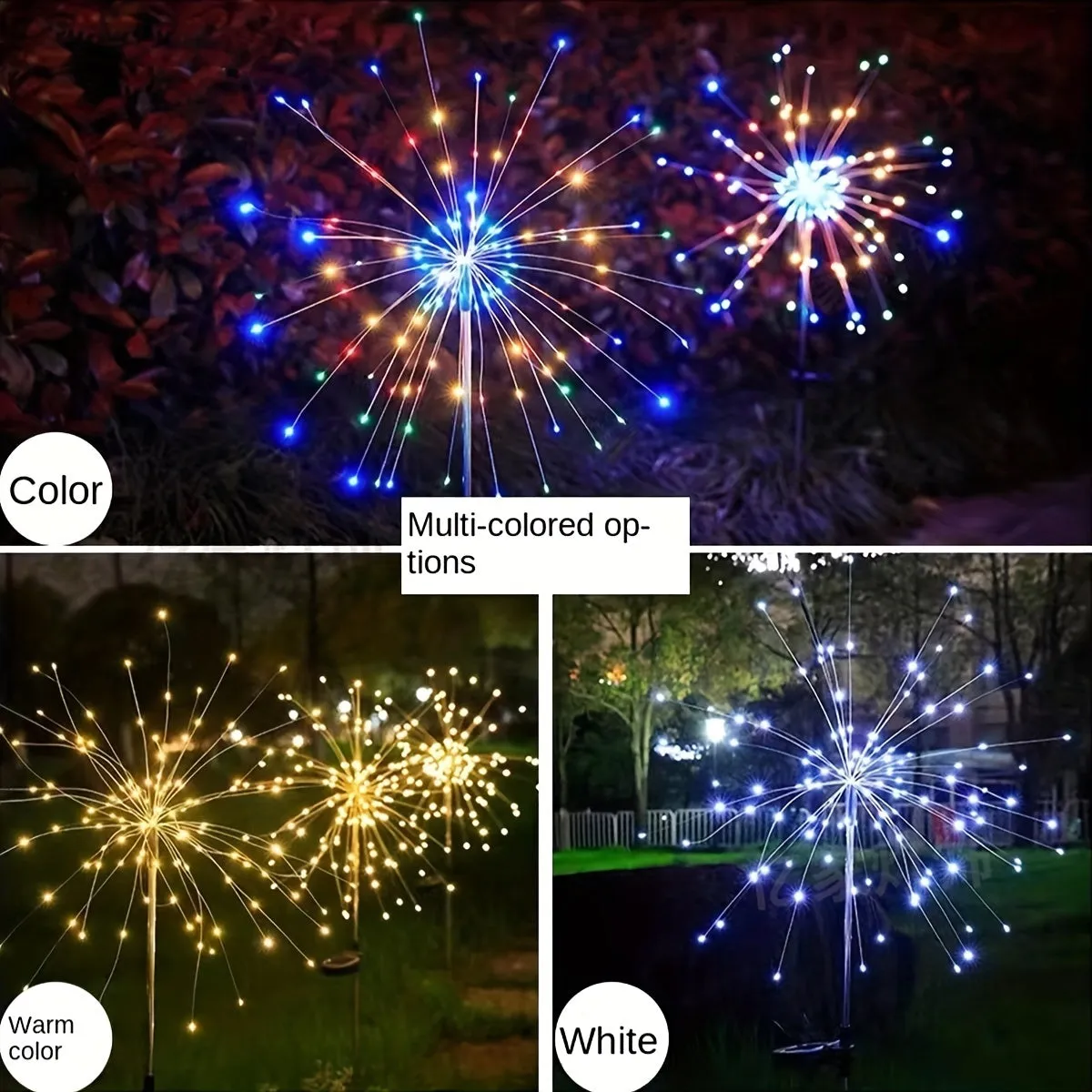 Enhance Your Outdoor Decor with Solar Garden Firework Lights