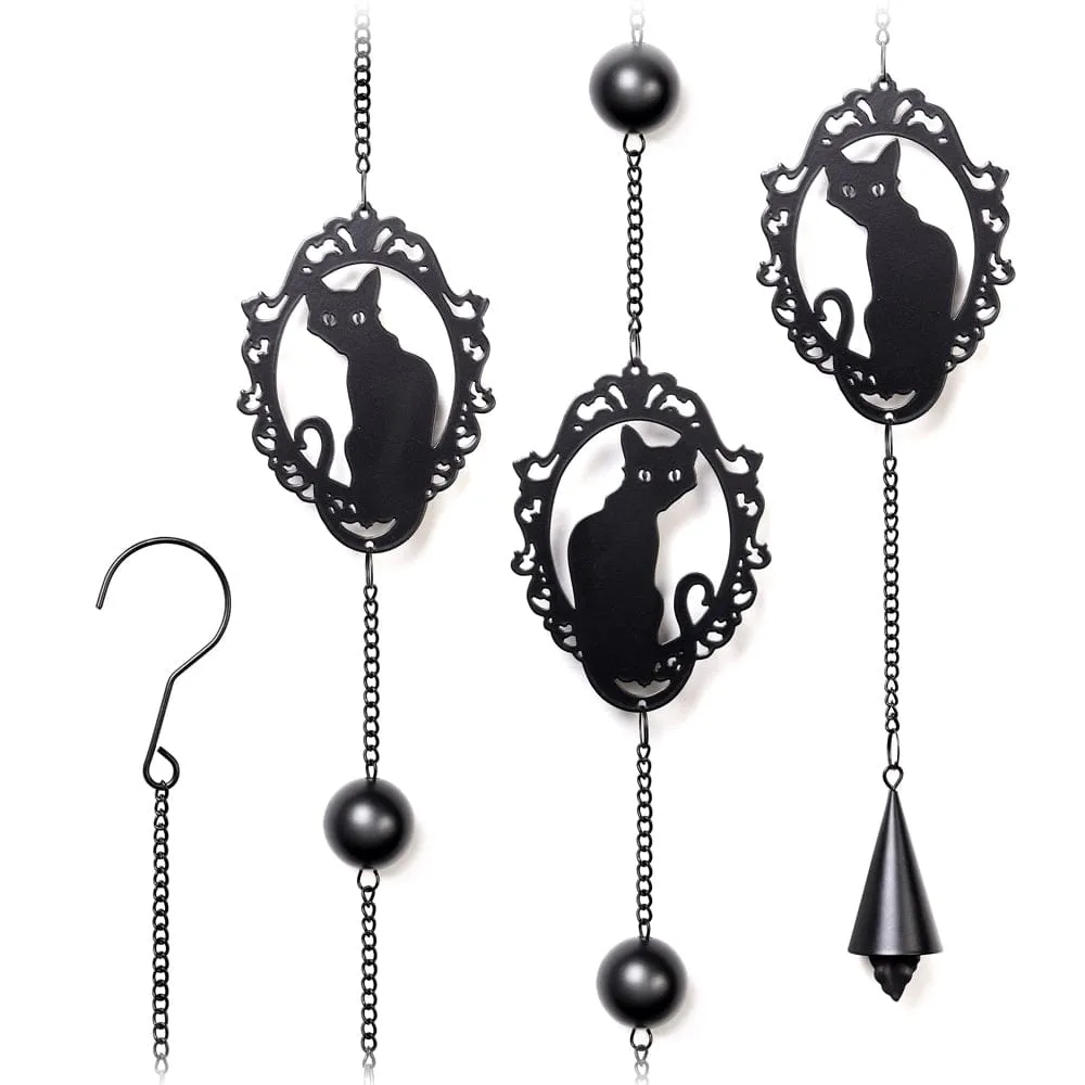 Feline Silhouette Hanging Decoration