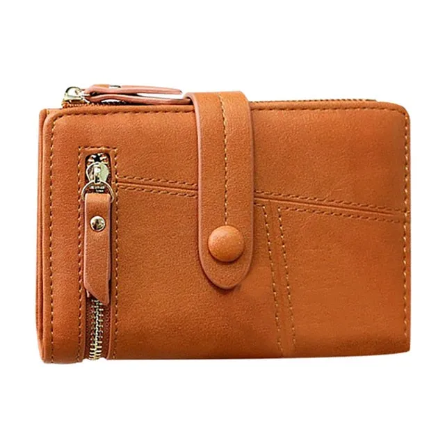 Female Short Clutch Lady Short Mini Wallet