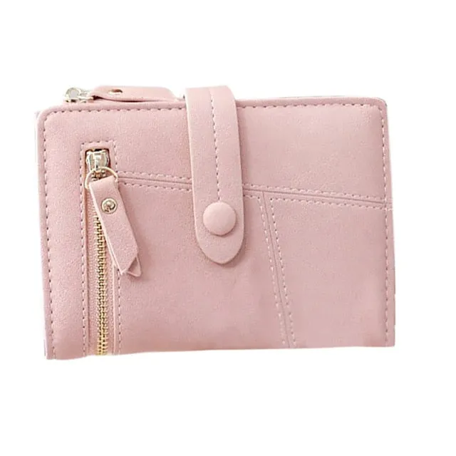 Female Short Clutch Lady Short Mini Wallet