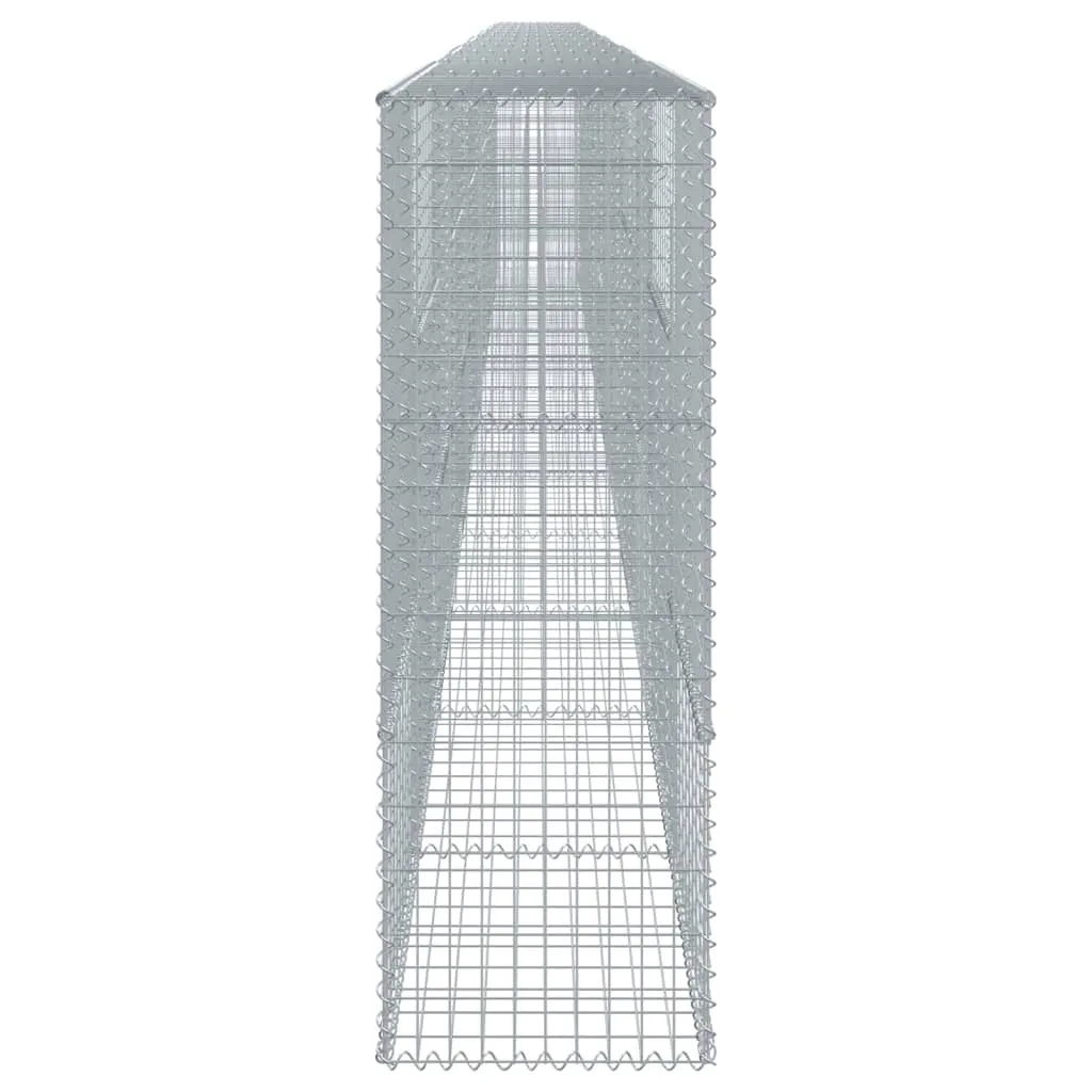 Gabion Basket with Cover 1200x50x150 cm Galvanised Iron