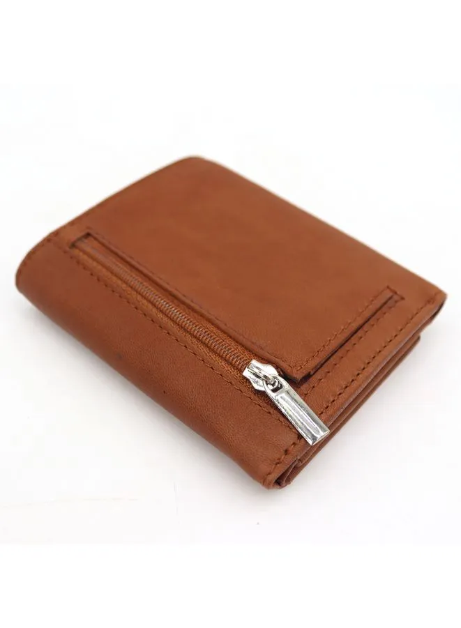 Gai Mattiolo Unisex Leather Wallet, Nappa Leather, RFID, 9x10.7x1.5 cm