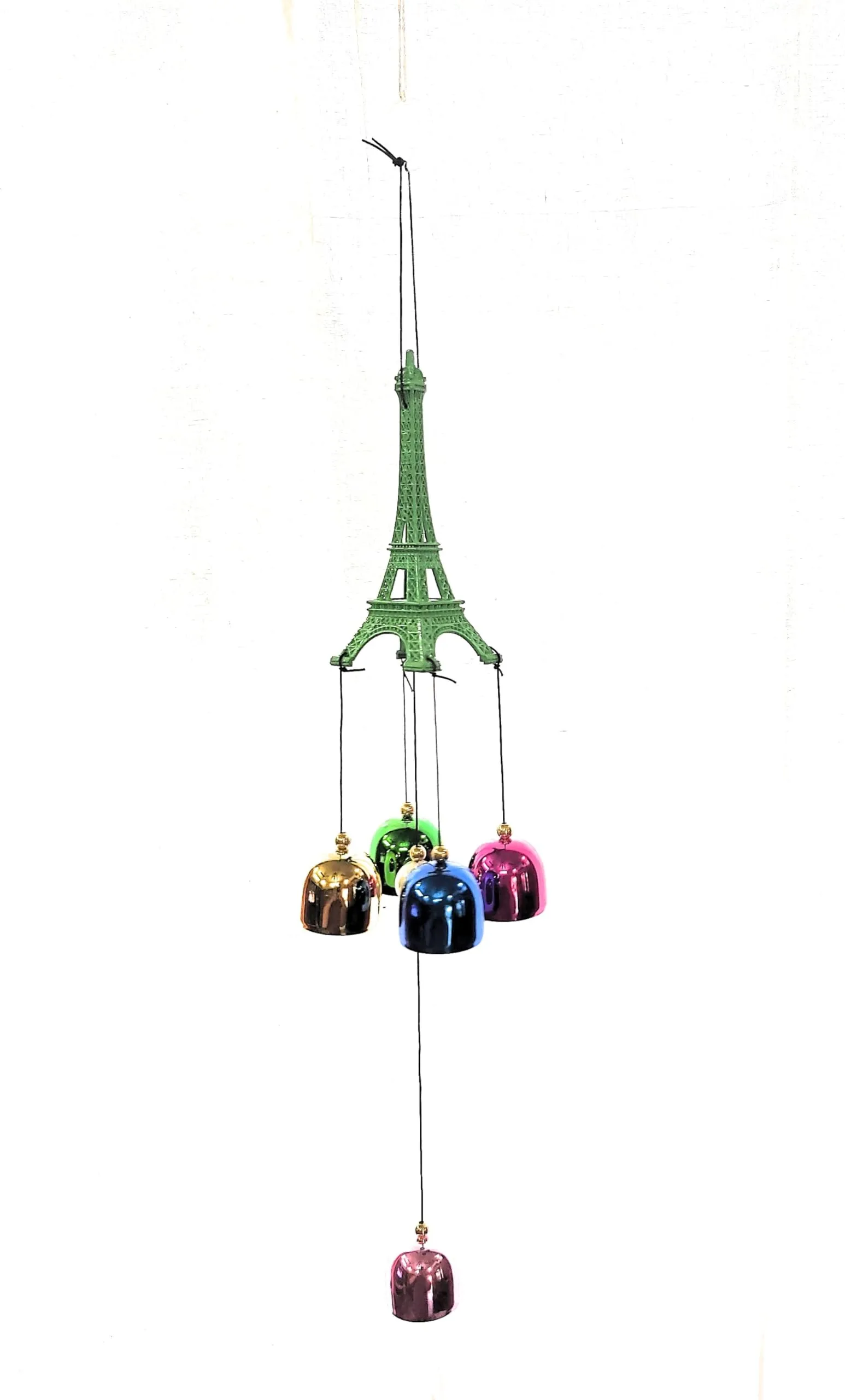 Goodmarts Fengshui Metal Decorative Wind Chimes for Home Balcony Garden Positive Energy, Home Decor Hanging Long Brass Bells Gifts for Loved Ones. (B001-SS)