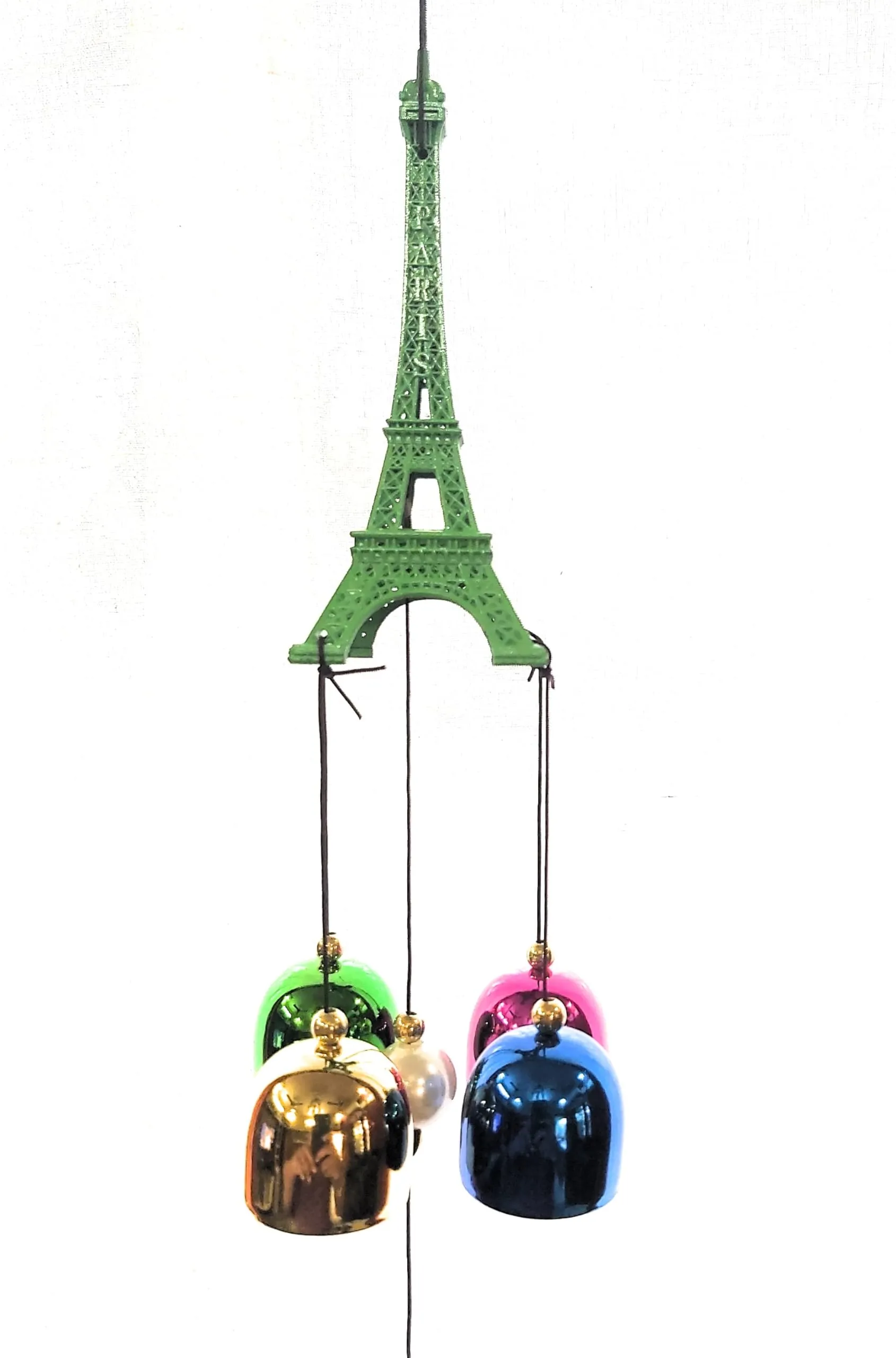 Goodmarts Fengshui Metal Decorative Wind Chimes for Home Balcony Garden Positive Energy, Home Decor Hanging Long Brass Bells Gifts for Loved Ones. (B001-SS)