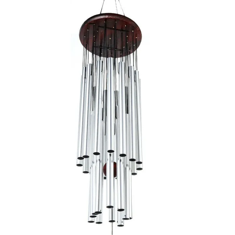 GoodVybe™ 33" Garden Wind Chimes: Chapel Bells Tone, 27 Tubes Decor