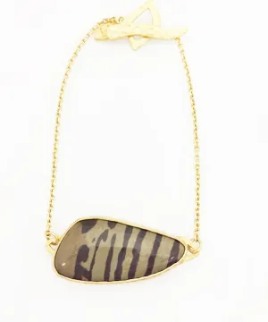 Heather Benjamin | Handmade Small Zebra Jasper Bracelet