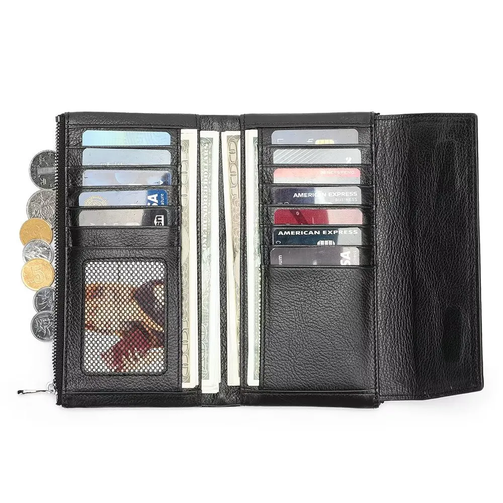 Luxury CrocLeather Long Wallets