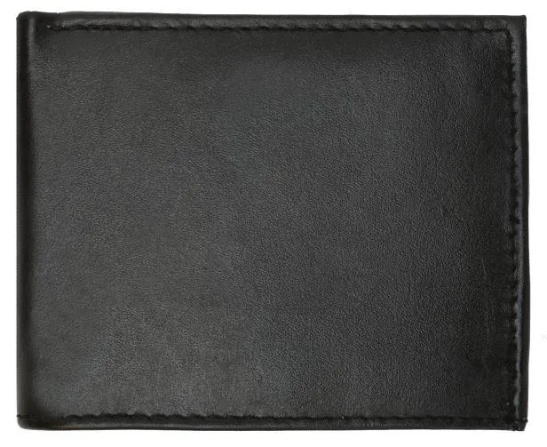 Men's Genuine Leather Bi-fold Wallet