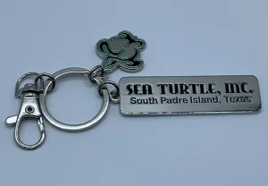 Nameplate Charm Keychain