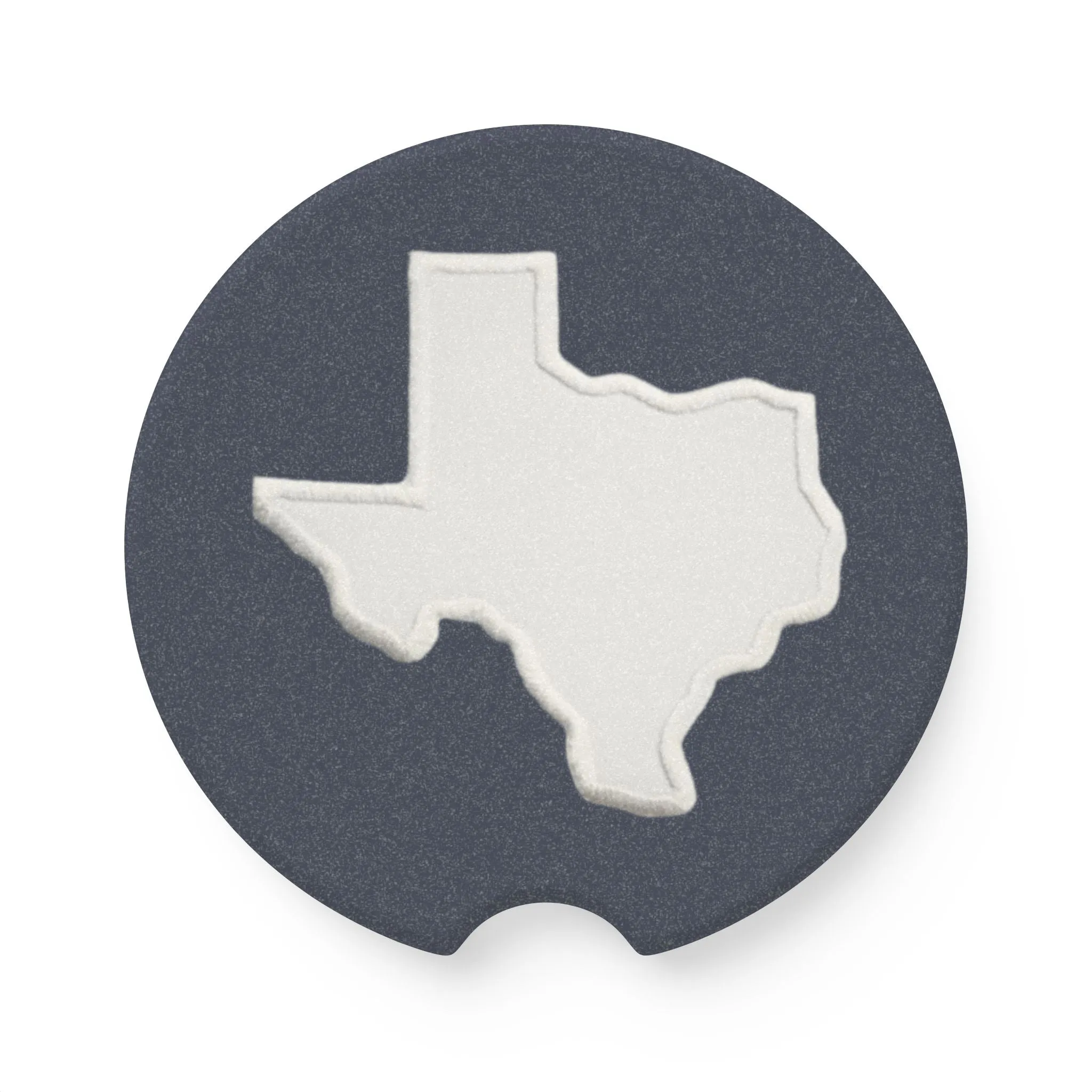 Now That’s a Cowboy , Blue Texas Soapstone Car Coaster