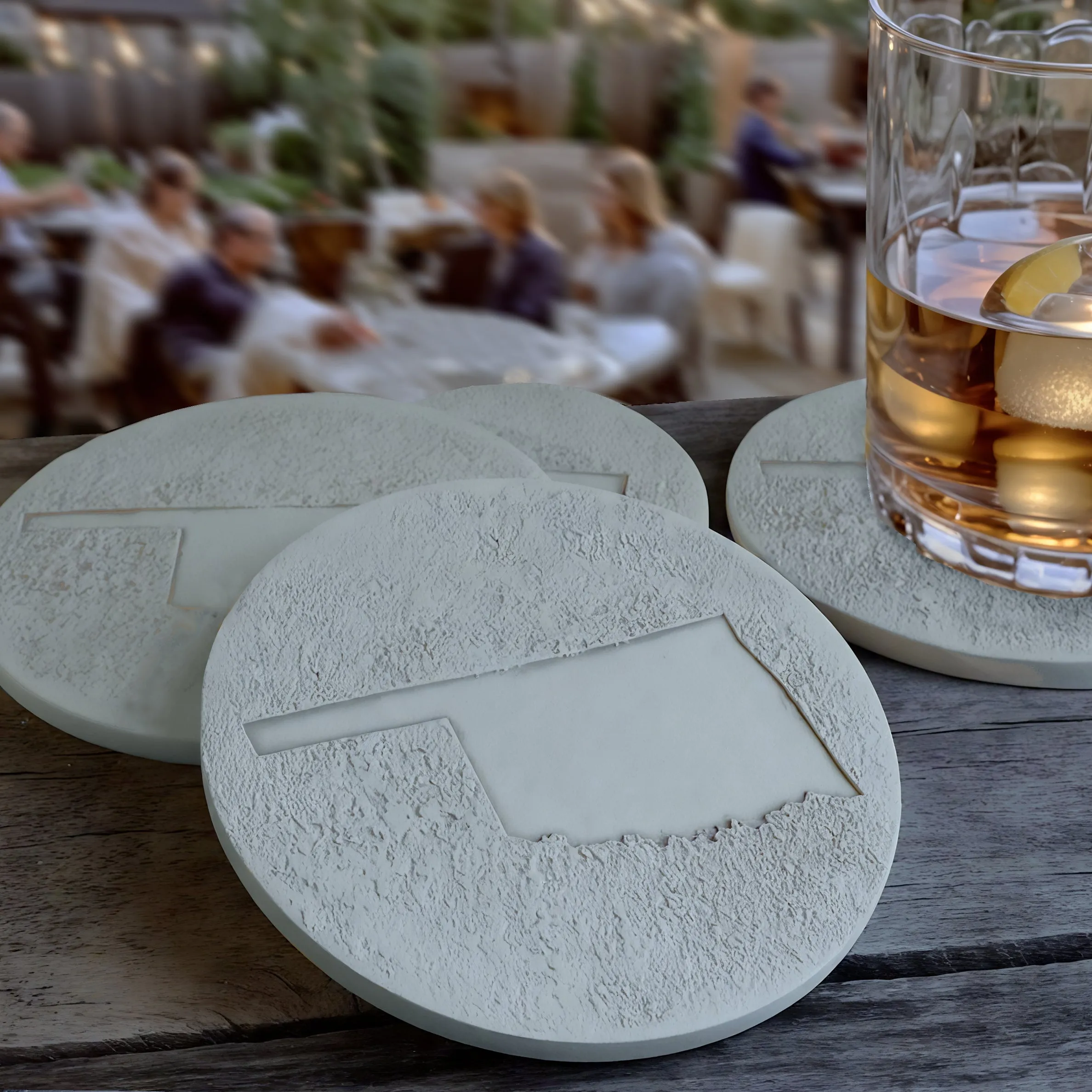 Oklahoma Drink Coasters