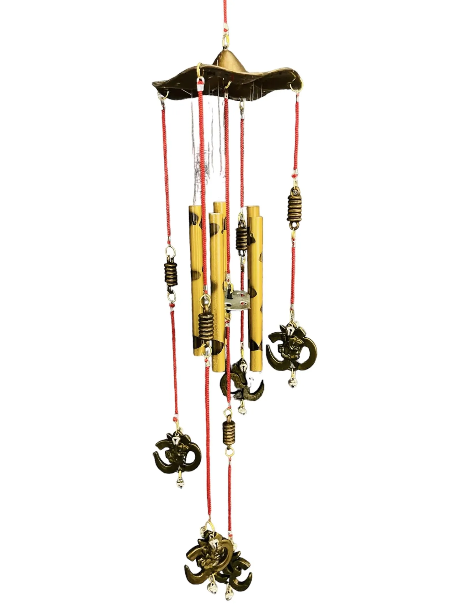 Om Wind Chimes for Home Positive Energy | Vastu Wind Chime | Om Wind Chime for Luck & Prosperity | Wind Chime for Diwali Gift