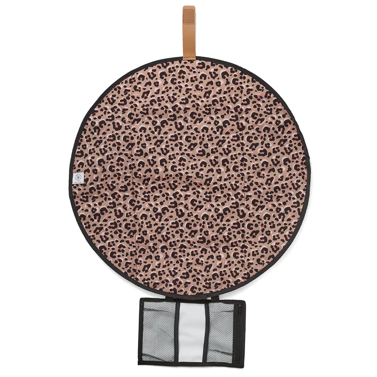 Pretty Brave 'The Roundabout' Change Mat / Clutch - Blush Leopard