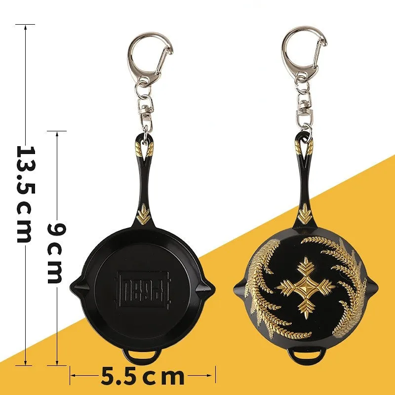 PUBG Pan Keychains