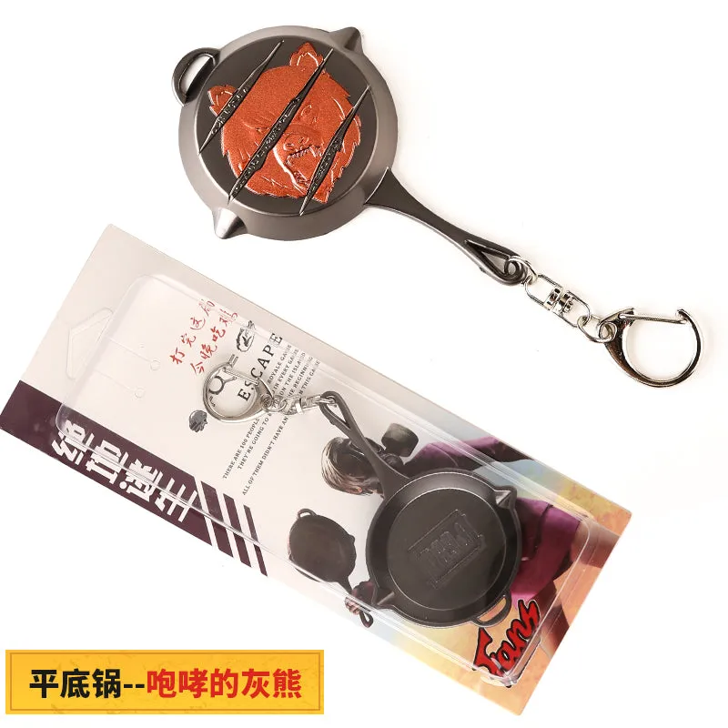 PUBG Pan Keychains