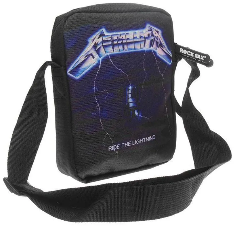 Rock Sax Metallica Ride The Lightening Cross-Body Bag