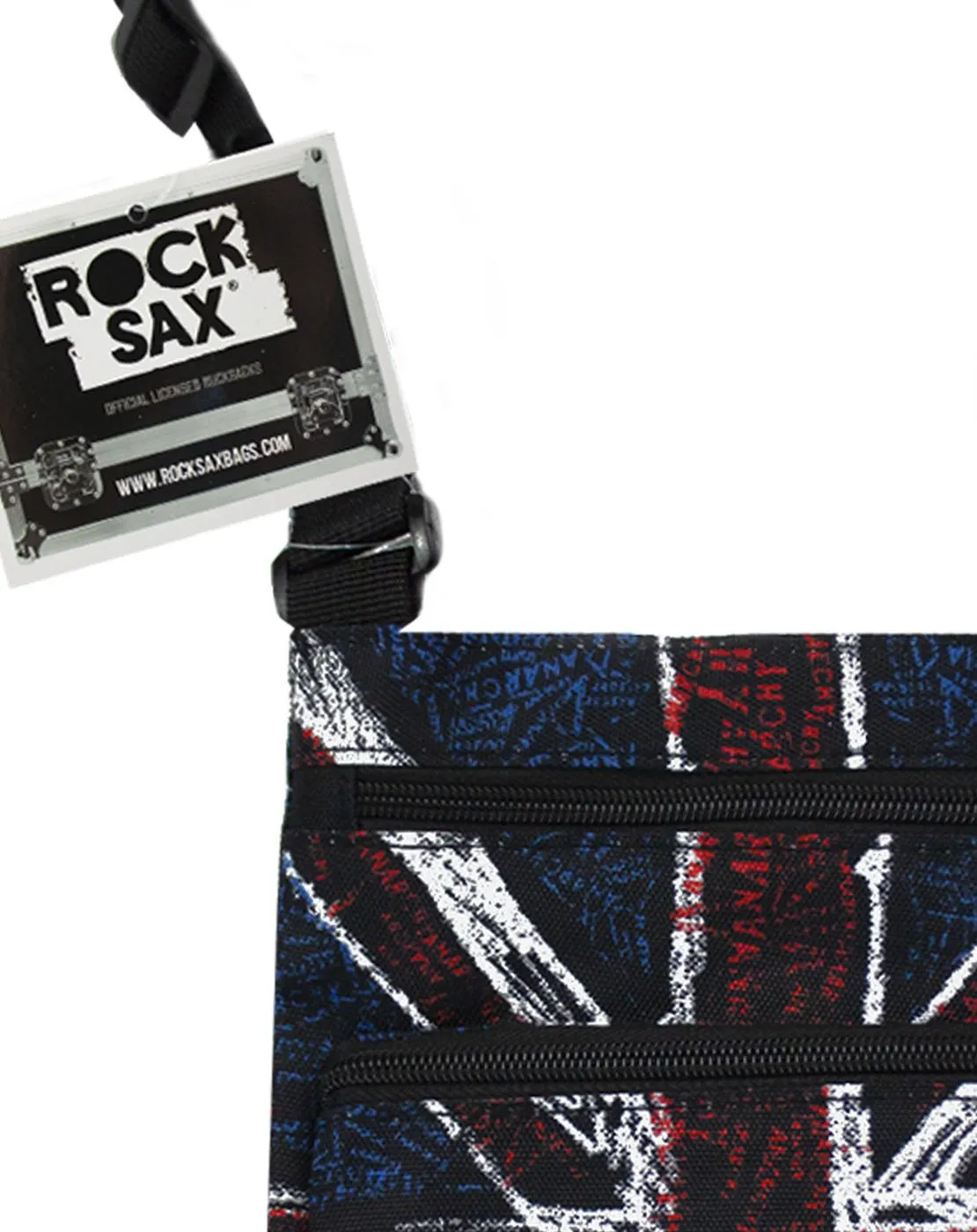 Rock Sax Sex Pistols UK Flag Body bag