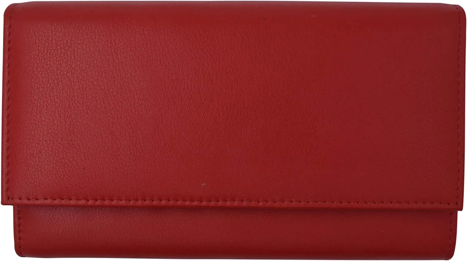 Swiss Marshall Women RFID Blocking Real Leather Wallet - Clutch Checkbook Wallet for Women