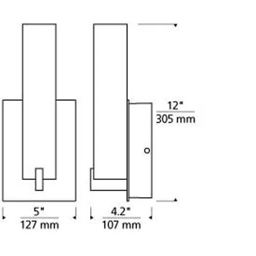 Tech Lighting 700OWCOS Cosmo 12 Outdoor Wall