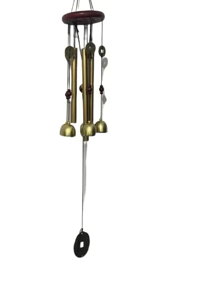 Vinisia Metal Wind Chimes for Home Decor & Living Room Decoration, Positivity, Hangings, Good Luck and can Also be Used as a Gift - Chimes B